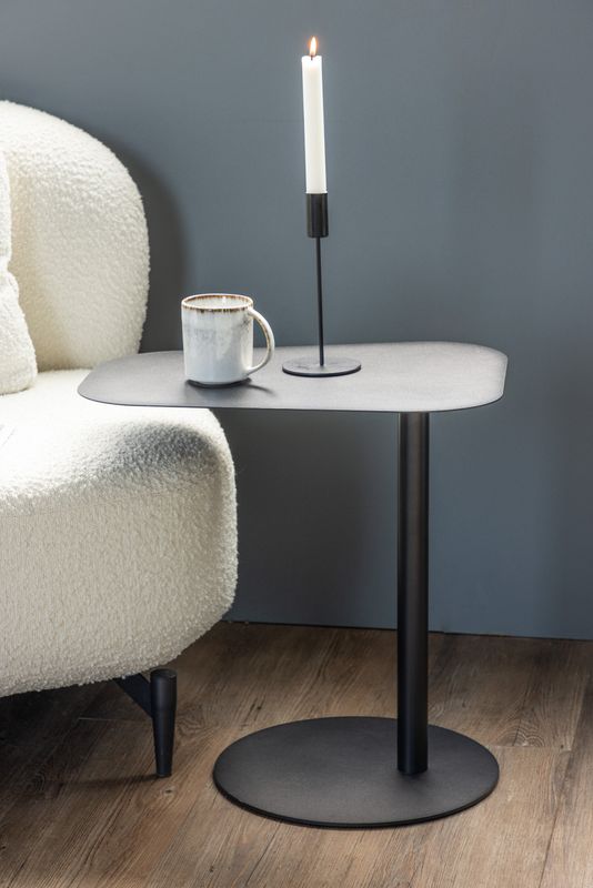 Venture Home San Jose Sidobord – Svart Stål