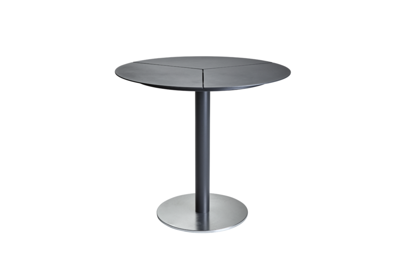 Brafab Peace Bistro Cafebord 80 cm Antracit