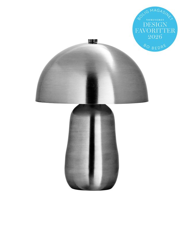 House Doctor Roomie Bordslampa Borstat Silver