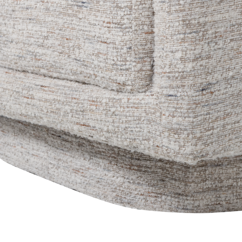 WOOOD Oska Snurrfåtölj Naturlig Melange