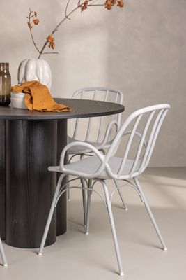 Venture Home Matgrupp Olivia med stolarna Dyrön