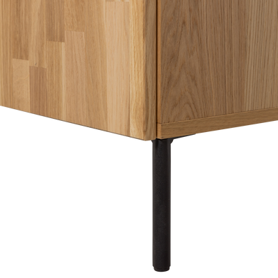 WOOOD Bono Gravure TV-bänk i Ek Natur