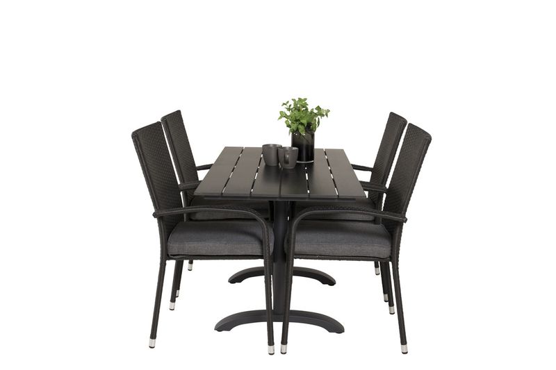 Venture Home Matgrupp Denver med stolarna Anna