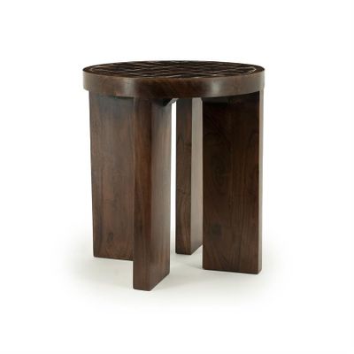 By Boo Sidobord TiledUp Brun