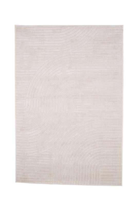 Venture Home Vince Matta – Benvit med linjerat mönster