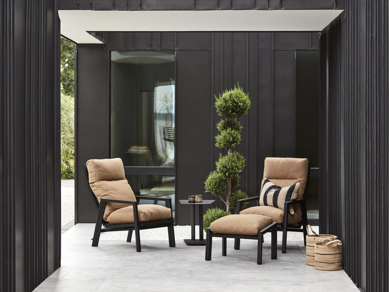 Brafab Slide Sidobord 50x45 - Svart