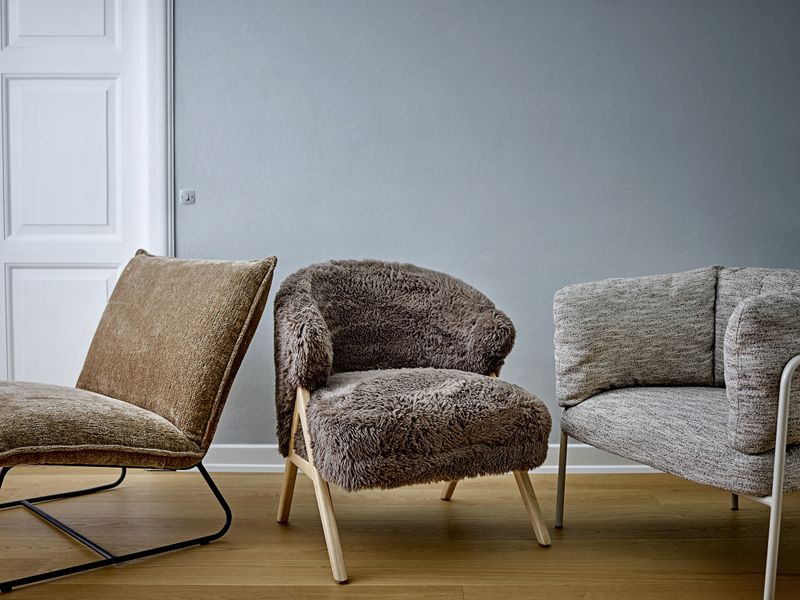 Bloomingville Karel Fåtölj, Natur, FSC®100% Plywood, L88xH75xW80 cm