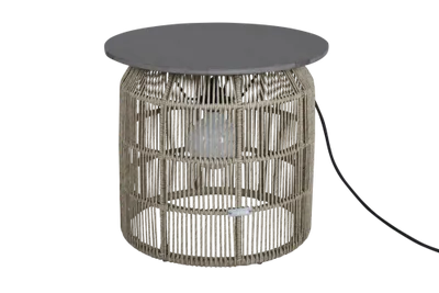 Brafab Pamir Soffbord 50 cm Beige/Grå