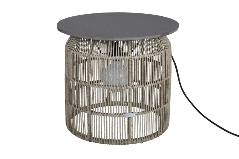 Brafab Pamir Soffbord 50 cm Beige/Grå