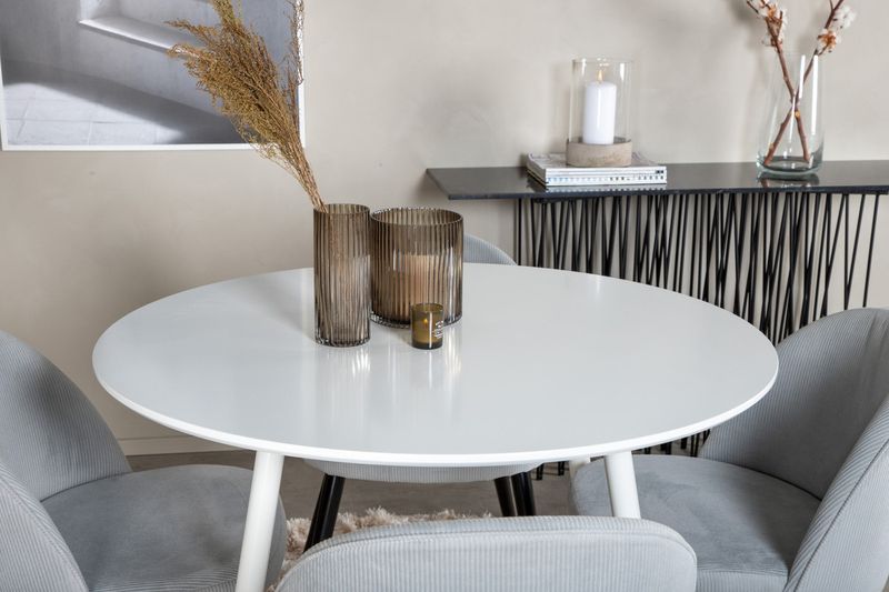 Venture Home Matgrupp Plaza med stolarna Velvet