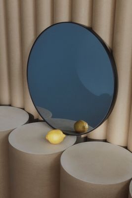 AYTM Circum Spegel Svart Ø50 cm
