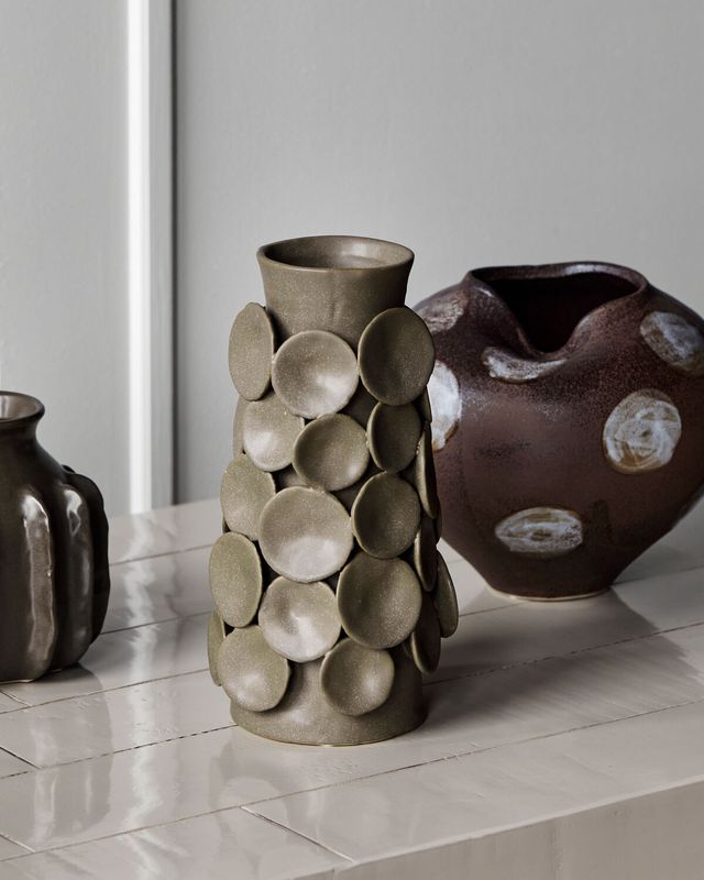 House Doctor Dot Vas Khaki