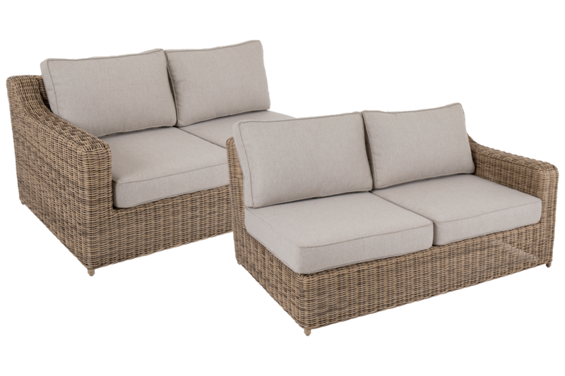 Brafab Glendon avslutsdelar 2-pack Rustic/Beige