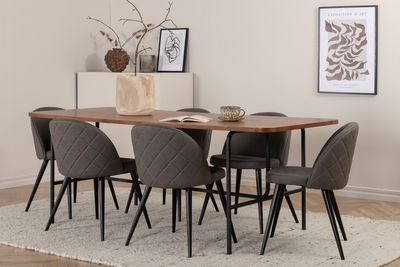 Venture Home Uno, Velvet Rektangulär Matgrupp