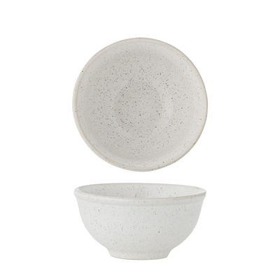 Bloomingville Addison Skål, Vit, Stengods - 12-pack