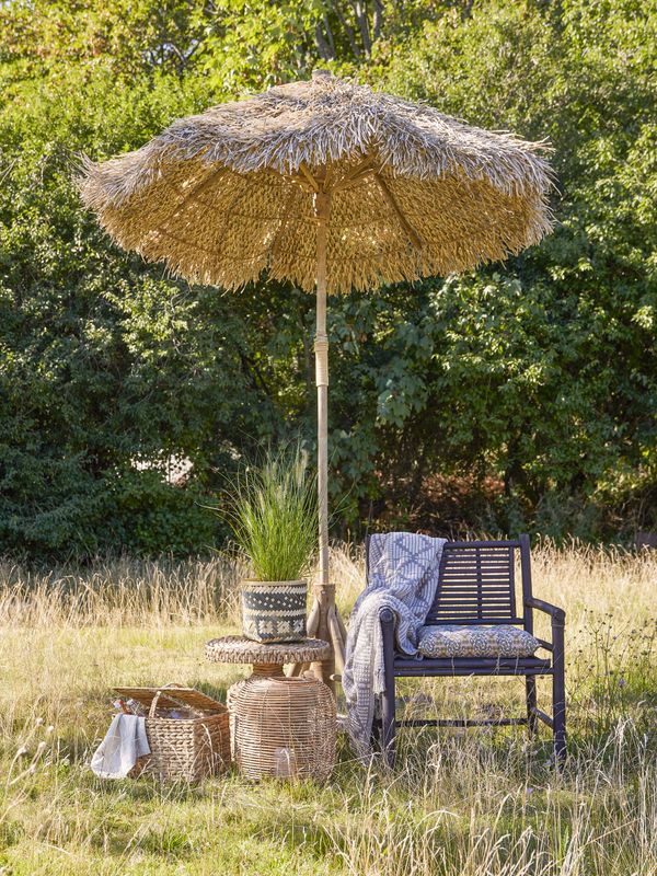 Bloomingville Coen Fåtölj, Svart, Bambu, L53xH84xW63 cm