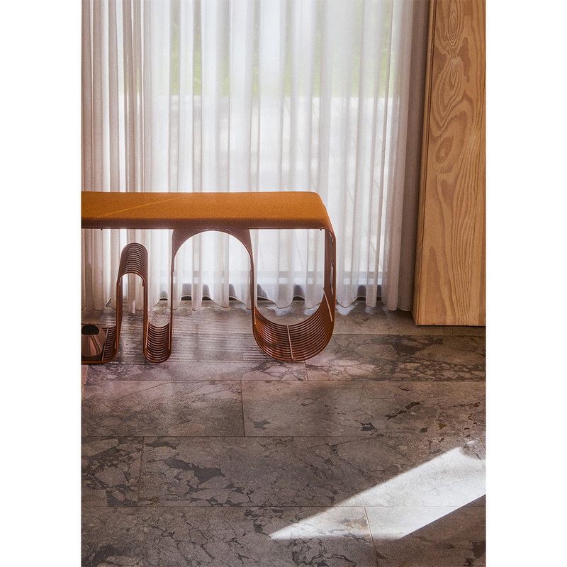 AYTM Curva Bänk Amber100x43.2 cm