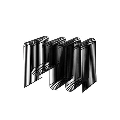 AYTM Curva magasinholder Svart 40.5x30.3 cm