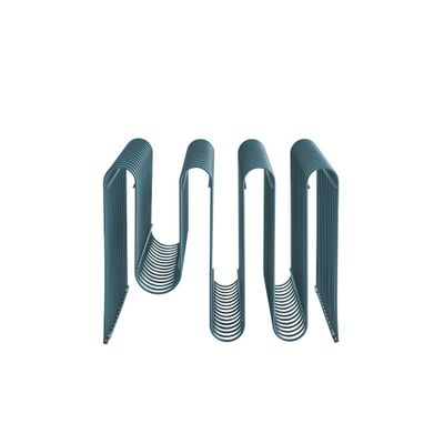 AYTM Curva Magasinholder Dusty Blue 40.5x30.3 cm