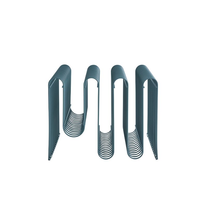 AYTM Curva Magasinholder Dusty Blue 40.5x30.3 cm