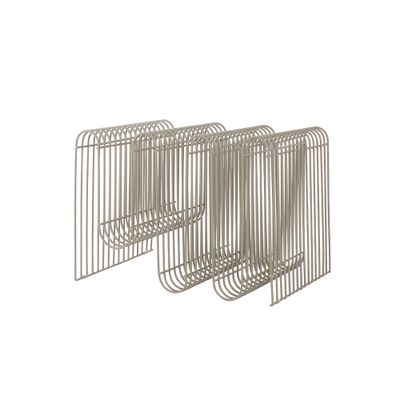 AYTM Curva magasinholder Taupe 40.5x30.3 cm