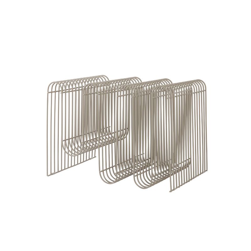 AYTM Curva magasinholder Taupe 40.5x30.3 cm