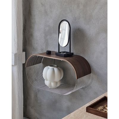 AYTM Curva Bricka Walnut 62.2x16 cm