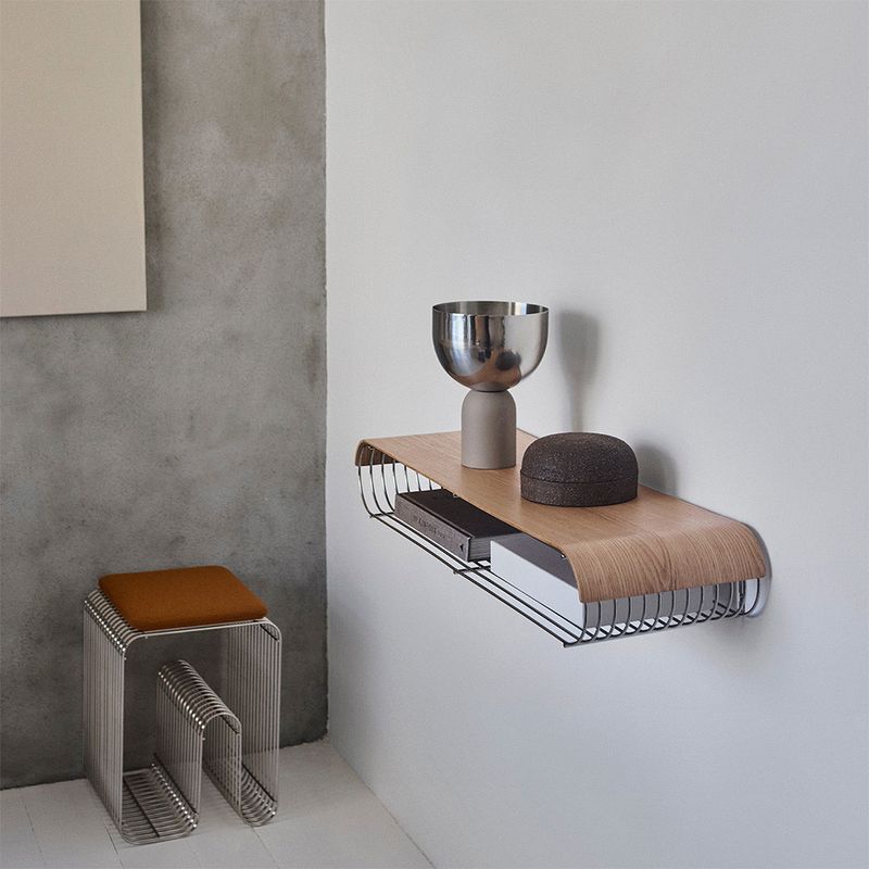 AYTM Curva Bricka Walnut 81x5.4 cm