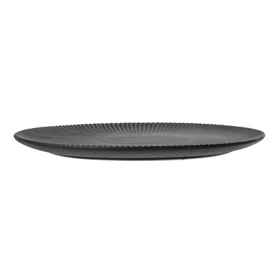 Bloomingville Neri Tallrik, Svart, Stengods - 6-pack