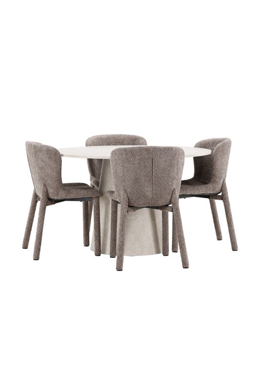Venture Home Matbord Lanzo med Astoria Stol