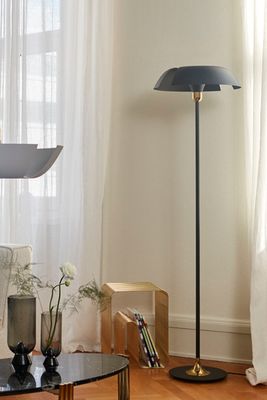 AYTM Cycnus Golvlampa Svart, Guld Ø45 cm