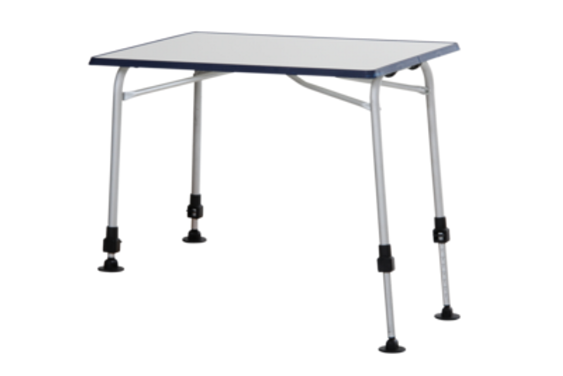 Brafab Volga hopfällbart campingbord silver/vit 60x80 cm