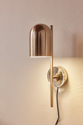 AYTM Luceo Vägglampa Guld, Klar Ø12 cm