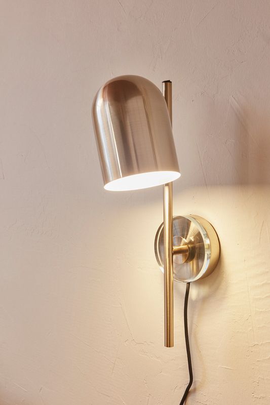 AYTM Luceo Vägglampa Guld, Klar Ø12 cm