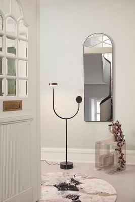 AYTM Arcus Spegel Klar, Svart 40x115 cm