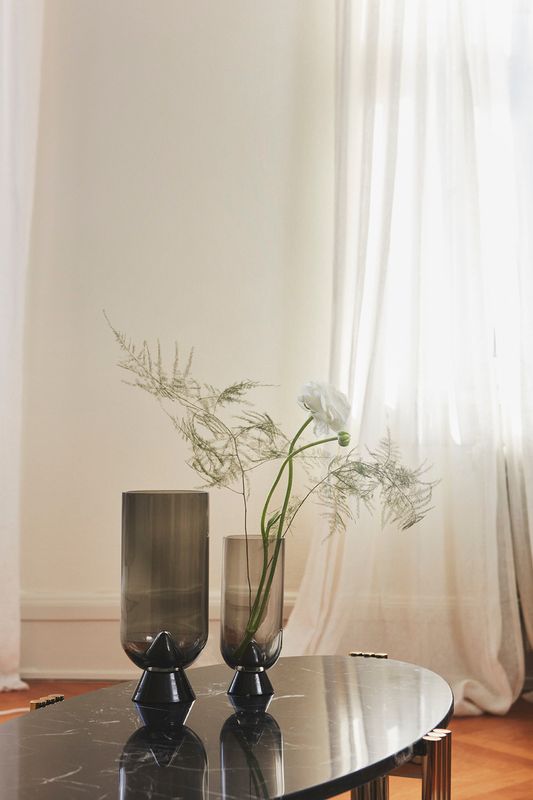 AYTM Tribus Soffbord Guld, Svart 92.4x35 cm