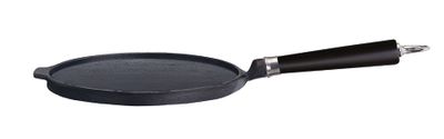 Ronneby Bruk, Pannkakspanna Gjutjärn 25 cm Svart Trähandtag
