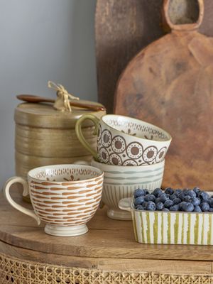 Creative Collection Maple Mugg, Brun, Stengods - 12-pack