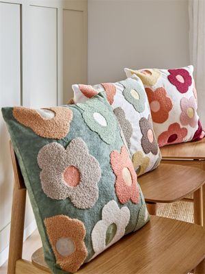 Redlunds Daisy Kuddfodral Linne 45x45 cm