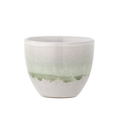 Bloomingville Paula Kopp, Grön, Stengods 8 cm 6-pack