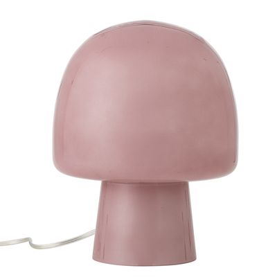 Bloomingville Paddy Bordslampa, Rosa, Glas, Ø20xH26,5 cm