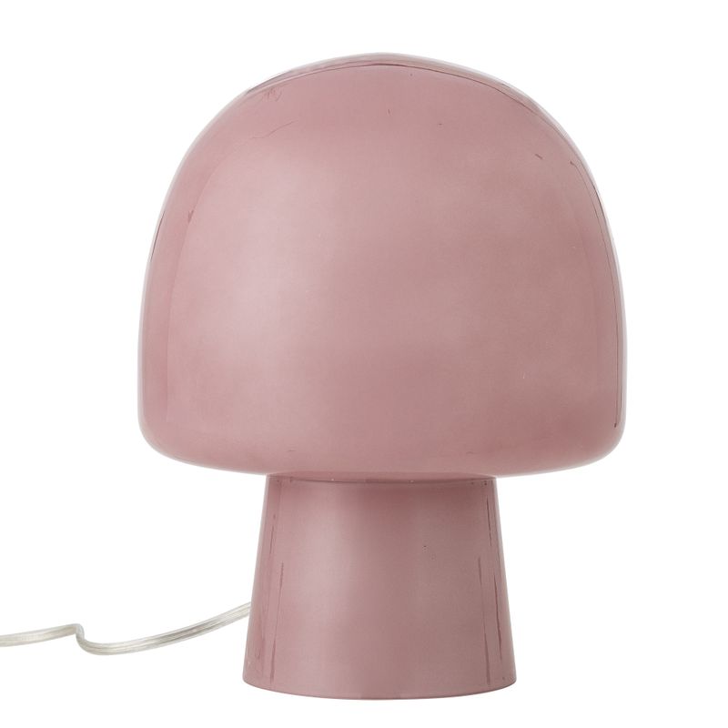 Bloomingville Paddy Bordslampa, Rosa, Glas, Ø20xH26,5 cm