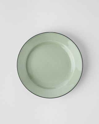 Gustavsberg NATUR Krusbärsgrön, Tallrik 18 cm m bräm