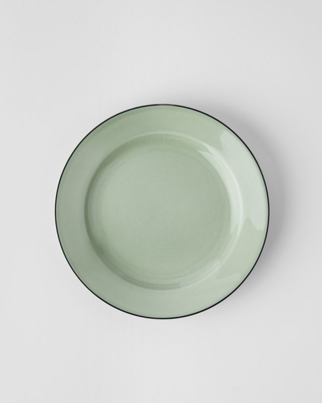 Gustavsberg NATUR Krusbärsgrön, Tallrik 18 cm m bräm