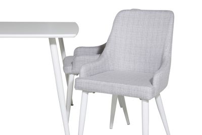 Venture Home Matgrupp Polar med stolarna Plaza