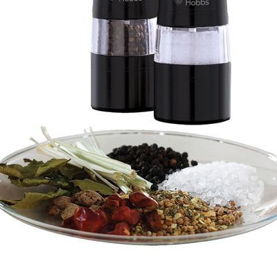Russel Hobbs Salt&Pepparkvarn Keramisk Stålverk svart stål