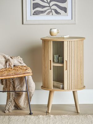 Bloomingville Salento Skåp, Natur, MDF