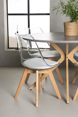 Venture Home Matgrupp Piazza med stolarna Edvin