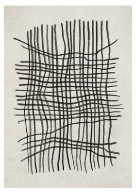 Venture Home Linework Poster Beige