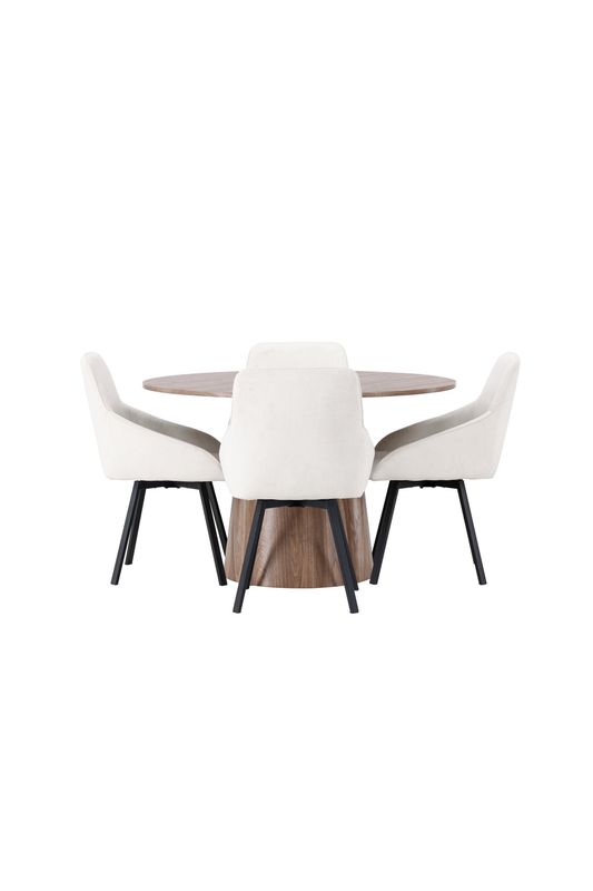 Venture Home Matgrupp Lanzo med Stolar Rosie